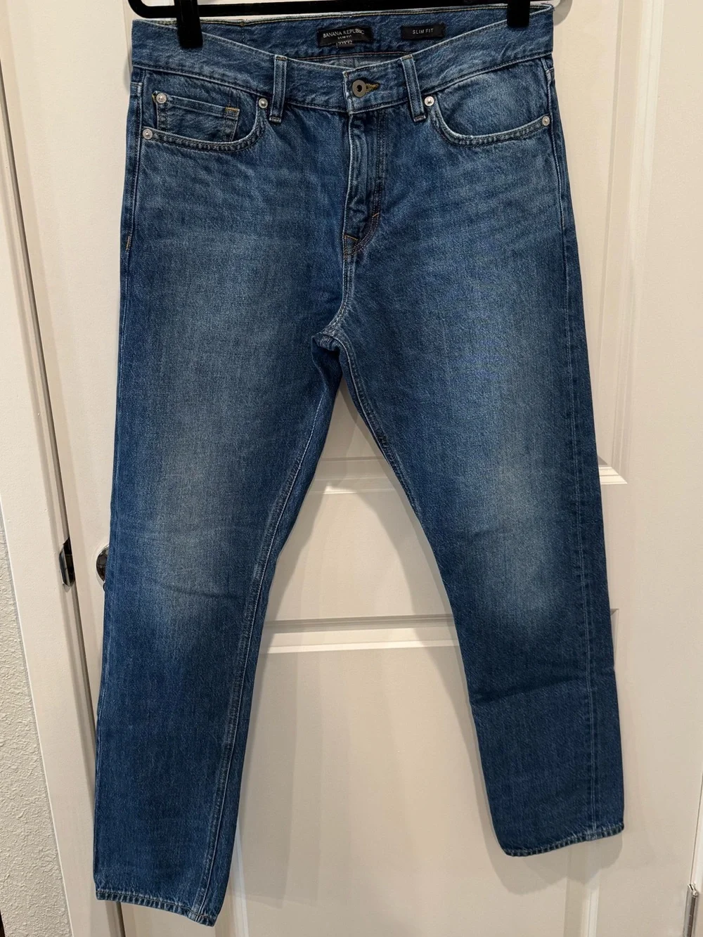 Banana Republic Men's Slim Selvedge Jean (32x32)